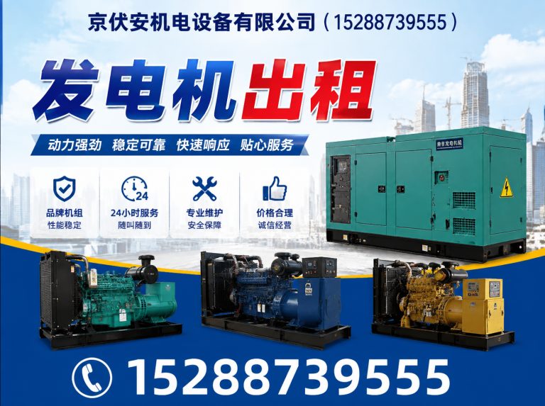 玉树静音发电车租赁展示图