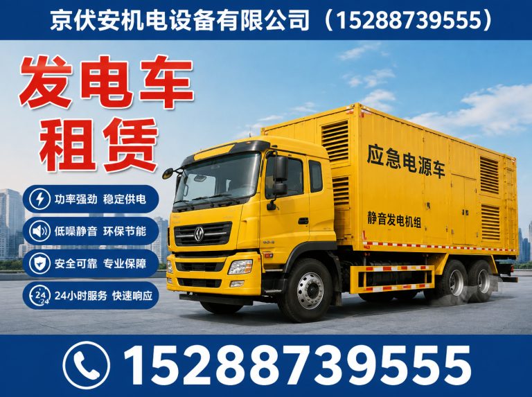 玉树发电机出租展示图